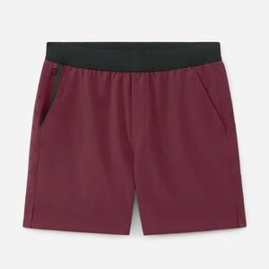 Ten Thousand Interval Training Shorts Men’s Medium 7” Inseam Maroon